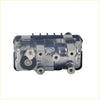 Silver metallic car air conditioning compressor with black rubber seals and threaded ports for ford ranger 2.2l turbo actuator