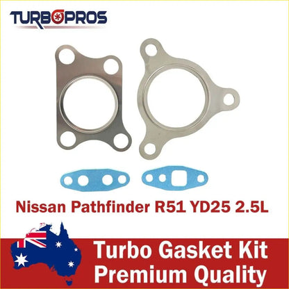 Premium Turbo Charger Gasket Kit for Nissan Pathfinder R51 YD25 2.5L - & Performance