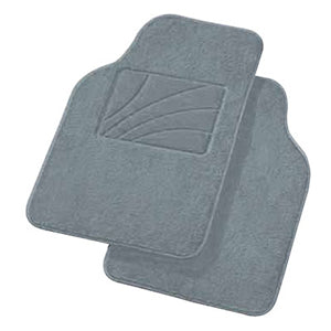 Carfit Front Floor Mats Prestige Grey 2Pc 42005