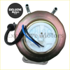 Prime pump for mitsubishi canter 1993-2004 with copper color white plastic center and black blue wiring shown from back