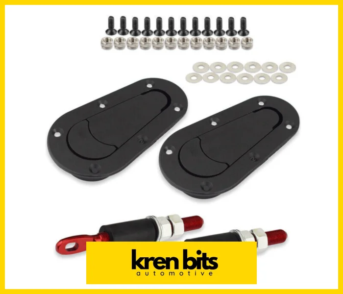 Pro Bonnet Hood Pin Kit Nissan Subaru Toyota