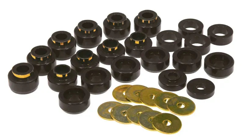 Prothane Body Mount - Black (Wrangler 87-95) — fits Jeep Wrangler