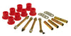 Prothane Front Shackle Bushings - Red (CJ5 - CJ8 76-83) — fits Jeep Cj Series Cj7 Cj8 Scrambler Overlander (image 2)