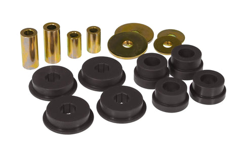 Prothane Diff/Mustache Bar Bushings - Black (EVO 8 03-05) — fits Mitsubishi Evo 8
