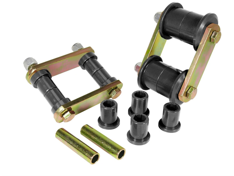 Prothane Body HD Shackle Bushings - Black (Barracuda 64-74) — fits Plymouth Barracuda