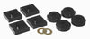 Prothane Transfer Case Mounts - Black (76 Series & Earlier F150/250 )