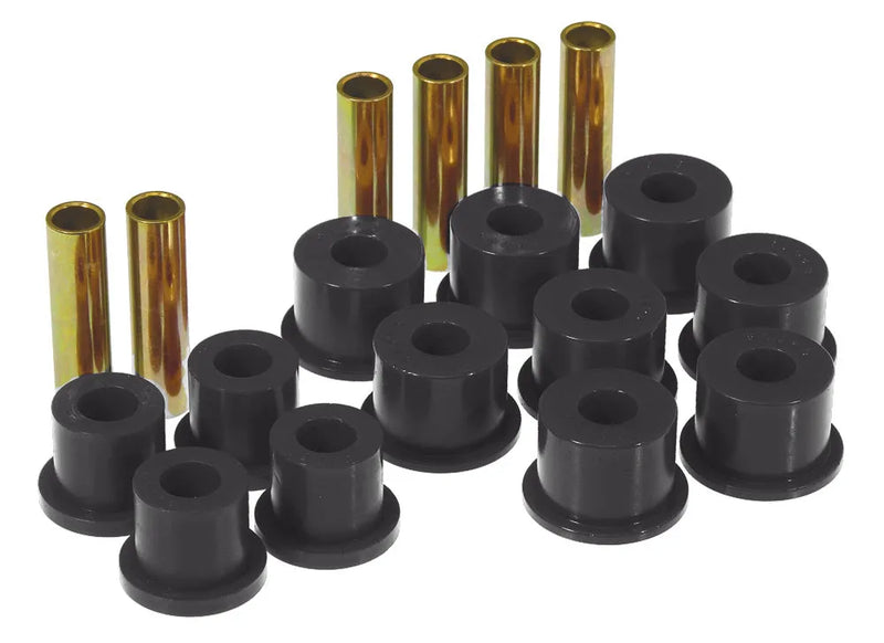 Prothane 7-1017-BL Rear Spring & Shackle Bushings - Black
