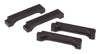 Prothane Radiator Insolators - Black (Chevelle 68-73) — fits Chevrolet Camaro Gen 2