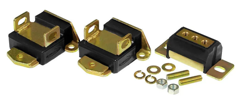 Prothane Motor & Trans Mount Kit - Black (Chevelle 68-73) — fits Chevrolet Camaro Gen 1