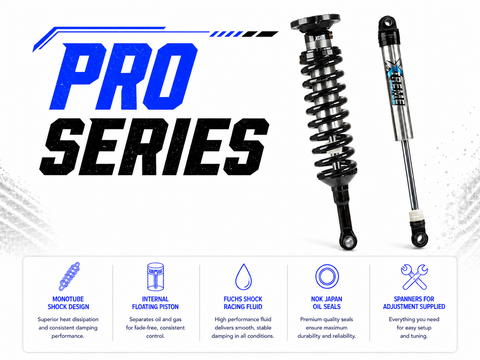 XGG Pro Series 2.5 Nitro Performance Lift Kit - Nissan Navara NP300