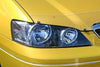 Protective Plastics Headlight Protectors fits Ford Laser