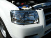 Protective Plastics Headlight Protectors fits Landcruiser