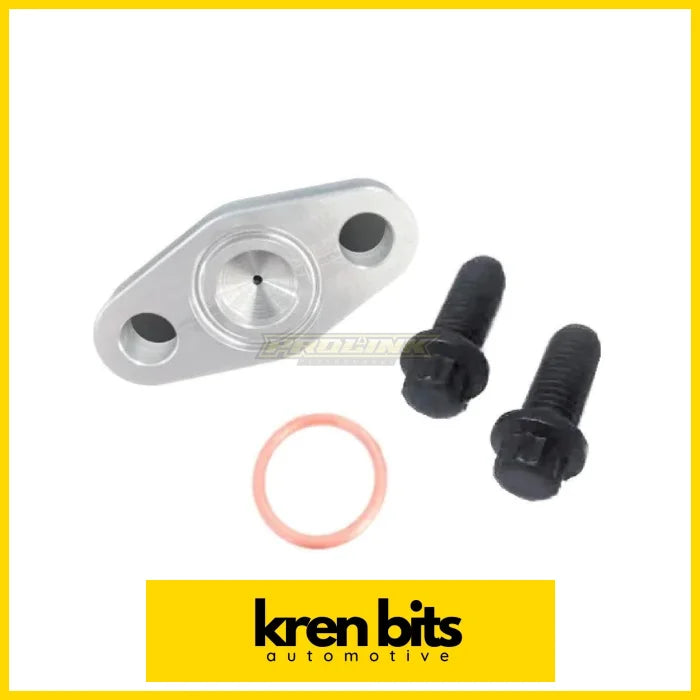 Pulsar Oil Feed Restrictor Flange for PTG Series Turbos 6270G 7170G 7375G 7975G 7782G 8894G PRO88 PRO98 PRO106 Kren Bits