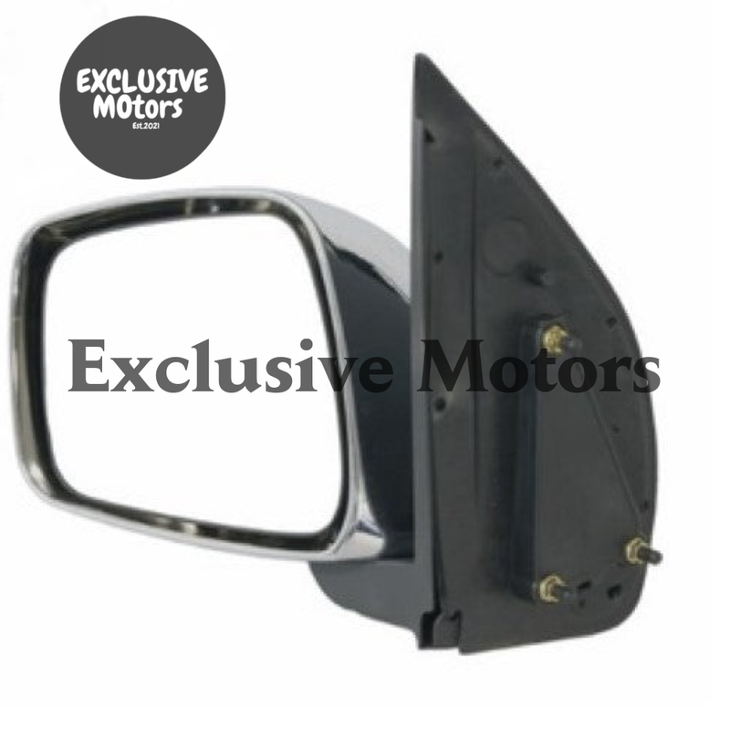 Nissan Navara Left-Hand Chrome Mirror (2005-2009)
