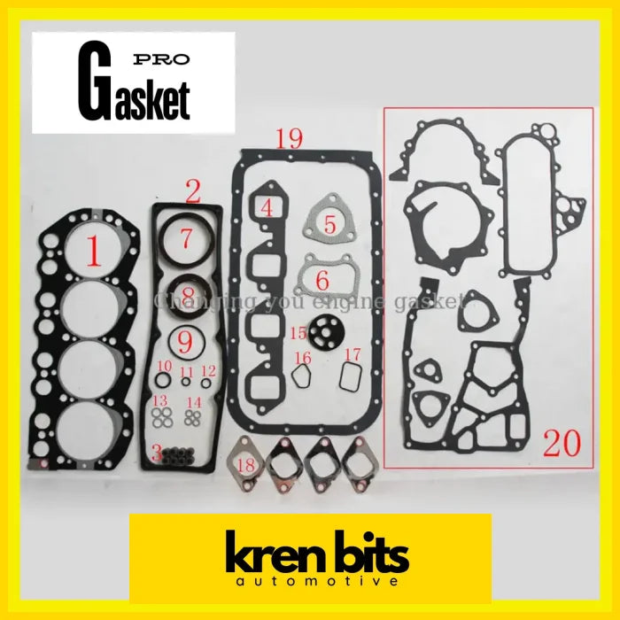 Qd32 For Nissan Urvan Bus (V2_) 3.2 D Metal Diesel Engine Gasket Auto Parts Engine Full Set