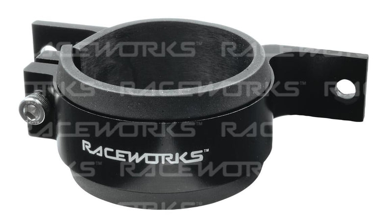 Raceworks Billet Fuel Pump Bracket 60mm Black