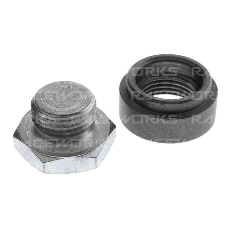 Raceworks Steel Oxygen Sensor Bung & Plug