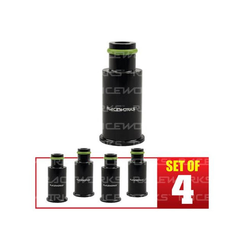 Raceworks 4PK Injector Extension Short - Full Length 14mm