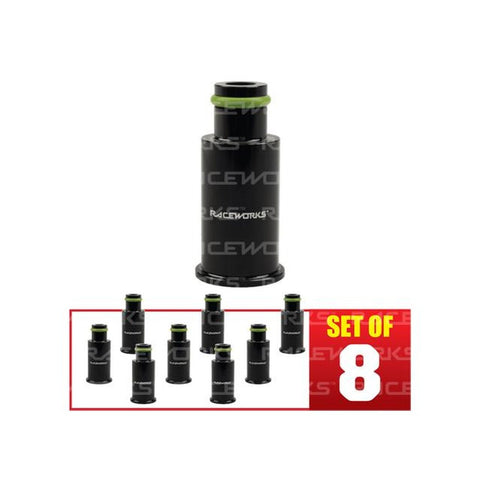 Raceworks 8PK Injector Extension Short - Ful Length 14mm