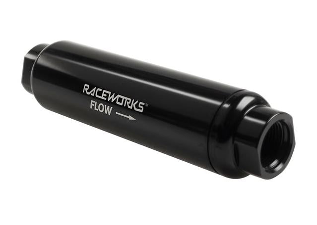 Raceworks AN-10 ORB 50mm Dia 140mm Long Billet Fuel