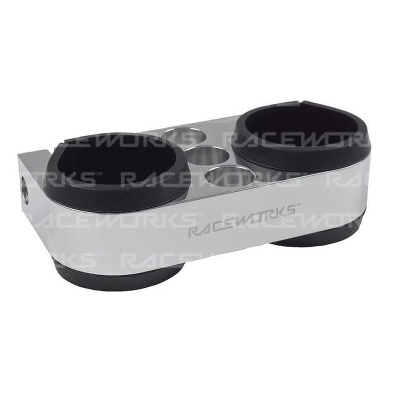 Raceworks Twin Pump Bracket Suits Pierburg/Walbro