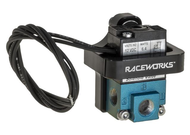 Raceworks 3-Port Boost Solenoid Billet Mounting Bracket
