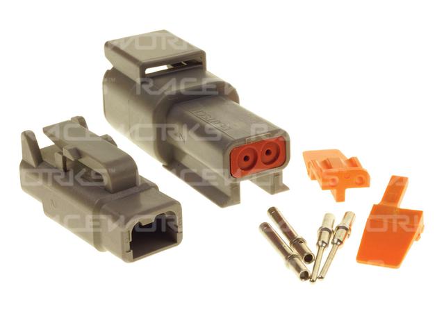 Raceworks Deutsch Dtm 2-Way Connector Kit