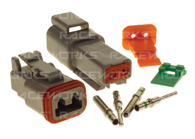 Raceworks Deutsch Dt 2-Way Connector Kit