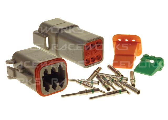 Raceworks Deutsch Dt 6-Way Connector Kit