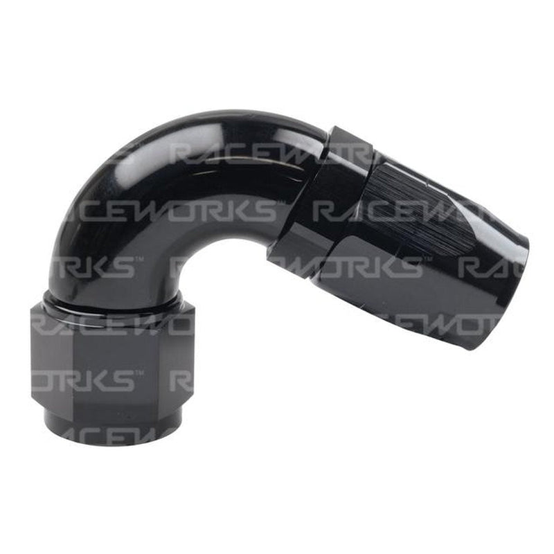Raceworks Cutter Hose Fitting An-8 120 Deg