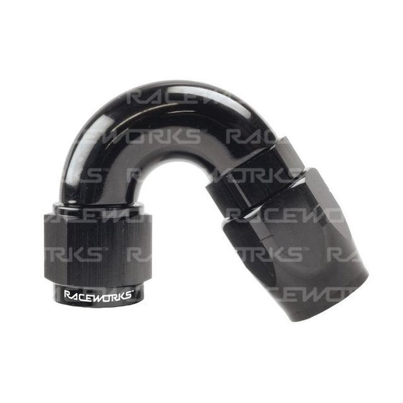 Raceworks Cutter Hose Fitting An-6 150 Deg