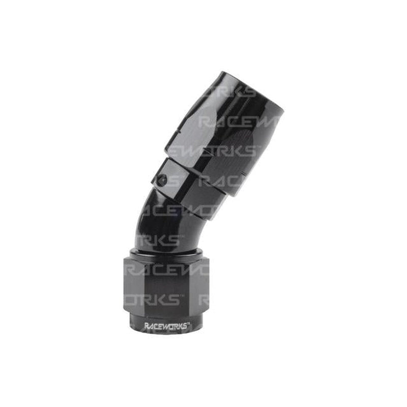 Raceworks Cutter Hose Fitting An-6 30 Deg