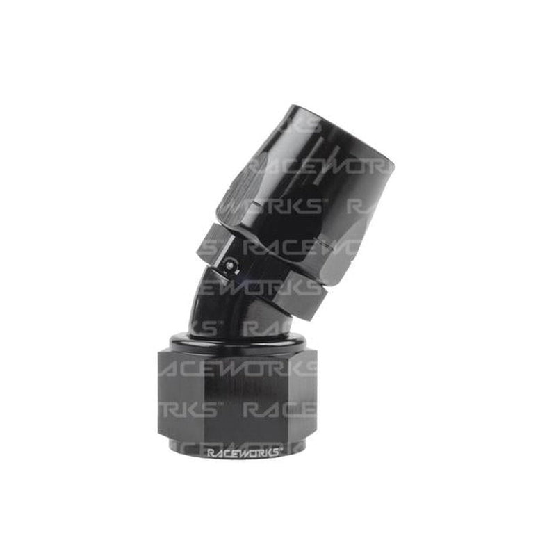 Raceworks Cutter Hose Fitting An-10 30 Deg