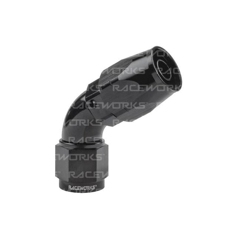 Raceworks Cutter Hose Fitting An-8 60 Deg