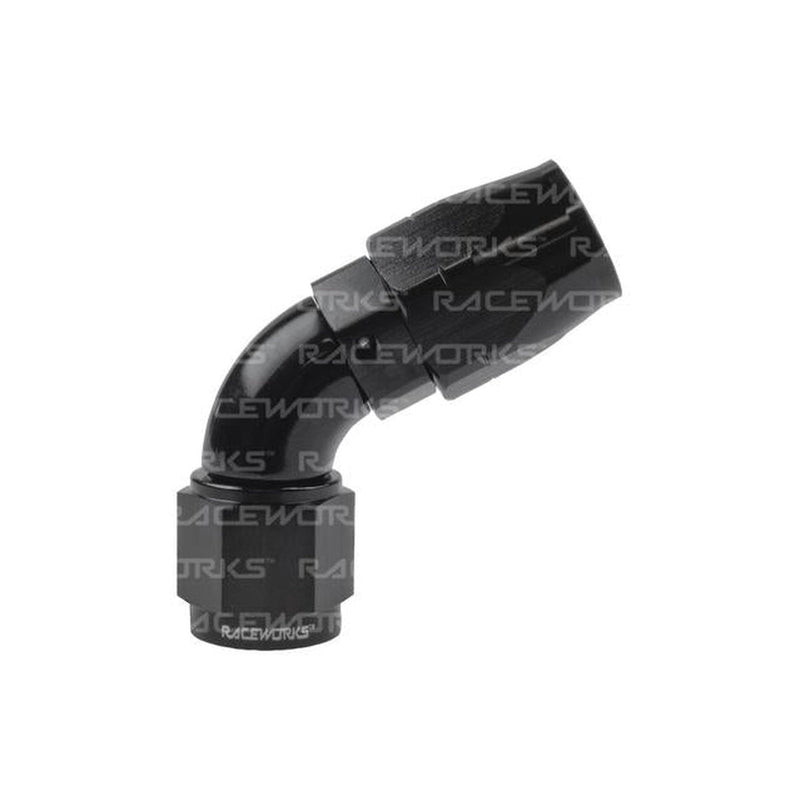 Raceworks Cutter Hose Fitting An-6 60 Deg