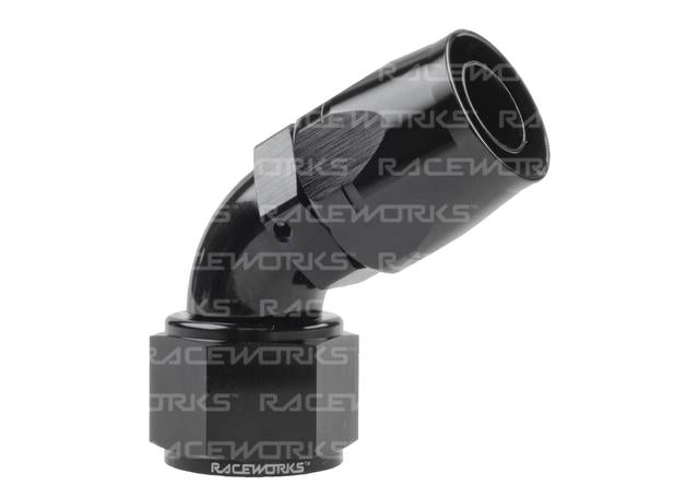 Raceworks Cutter Hose Fitting An-10 60 Deg