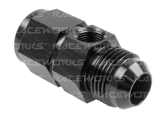 Raceworks Female Swivel To Male An-10 With 1/8" Npt Port