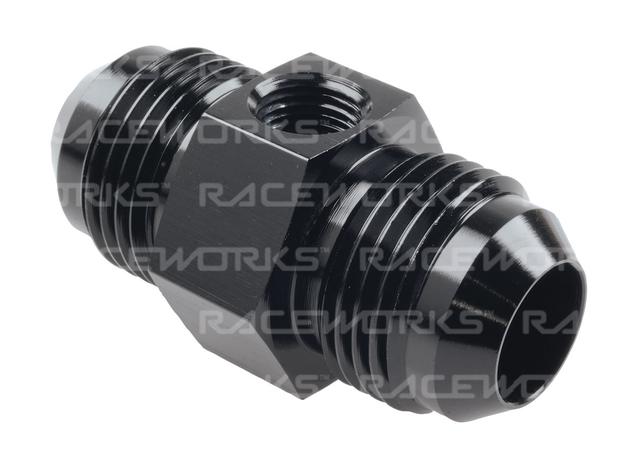 Raceworks An-10 Male To Male With 1/8" Npt Port