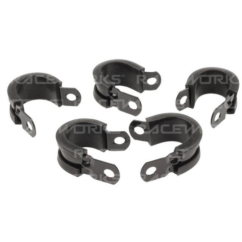 Raceworks Cushioned P Clips Id 9.4mm (5Pk)