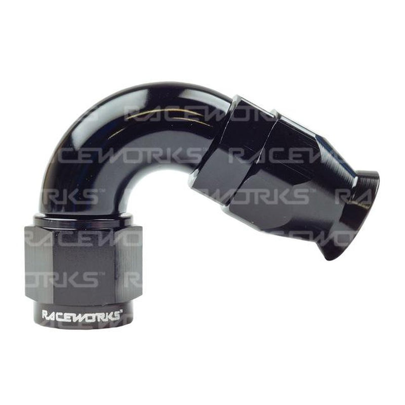 Raceworks Teflon Hose Fitting An-6 120 Deg