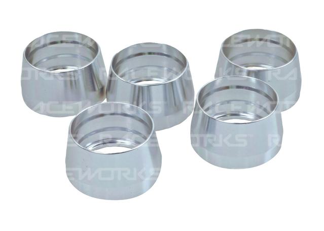 Raceworks Teflon Hose Olive Inserts An-3 5Pk