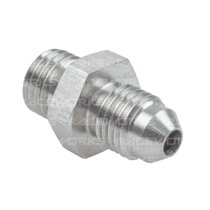 Raceworks Metric Male M12X1.5 To Male Flare An-4