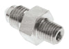 Raceworks Npt Male 1/16" To Male Flare An-3 Stainless