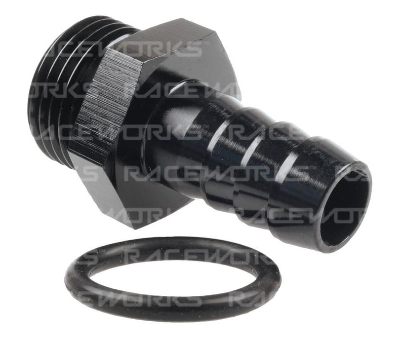 Raceworks O-Ring Port An-10 To 1/2" ( An-8) Barb