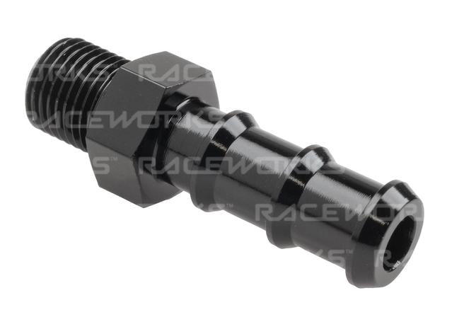 Raceworks Metric Male M10X1.0 To 3/8" Barb