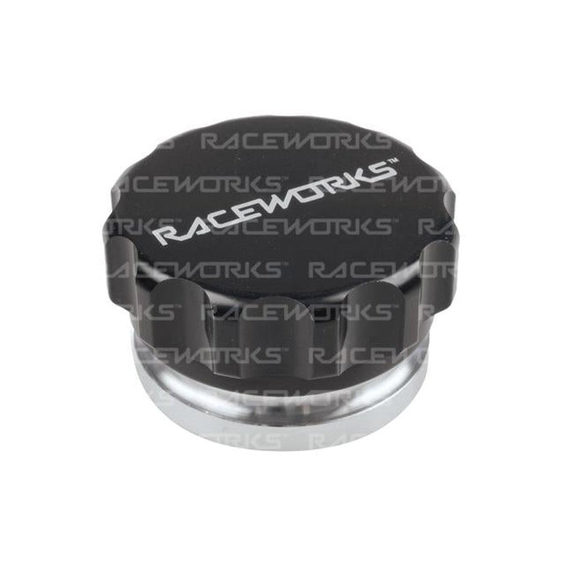Raceworks Weld On Aluminum Filler With Black Female Cap