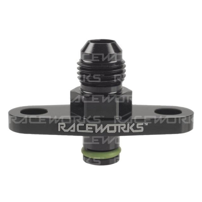 Raceworks Fuel Rail Adapter An-6 Suits Mitsubishi Evo X,