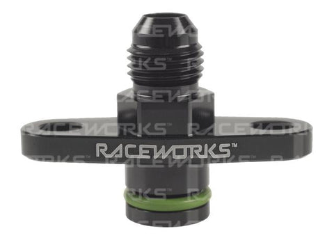 Raceworks Fuel Rail Adapter An-6 Suits Mitsubishi Evo 8/9