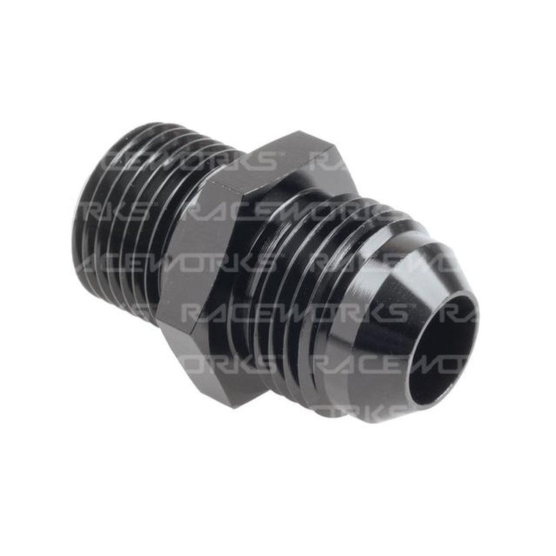 Raceworks Metric Male M10X1.5 To Male Flare An-8
