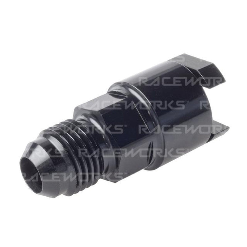 Raceworks An-6 To 3/8" All Billet Female Efi Quick Connect